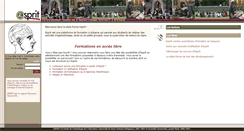 Desktop Screenshot of deste.umons.ac.be